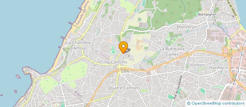 localisation de l'entreprise CENTRE LOUIS EDOUARD CESTAC à ANGLET