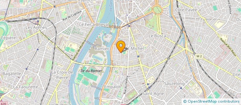 localisation de l'entreprise CENTRE LUMIERE à TOULOUSE