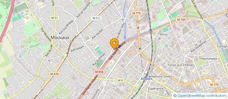 localisation de l'entreprise CENTRE MAHABODHI  TOURCOING