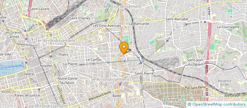 localisation de l'entreprise CENTRE MARSEILLAIS DE STERILISATION  MARSEILLE