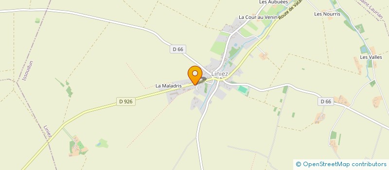 localisation de l'entreprise CENTRE MATERIEL AGRICOLE à LINIEZ