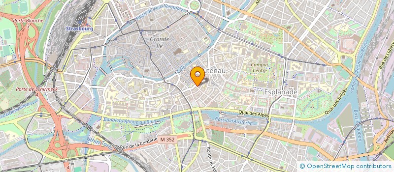 localisation de l'entreprise CENTRE MED'EPIL à STRASBOURG