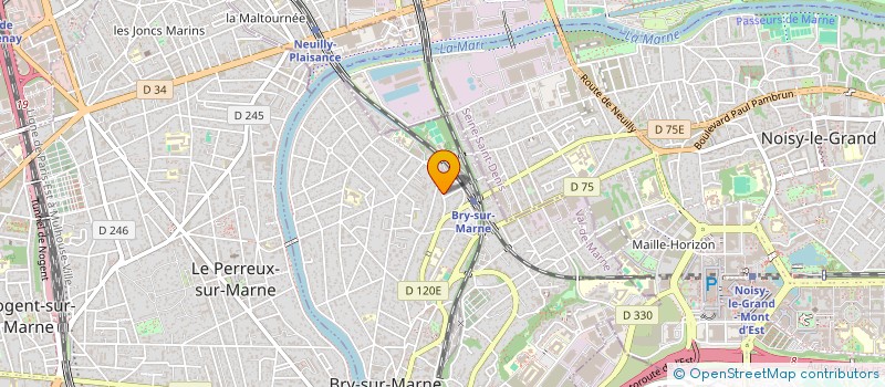 localisation de l'entreprise CENTRE MEDICAL ACACIAS à BRY-SUR-MARNE