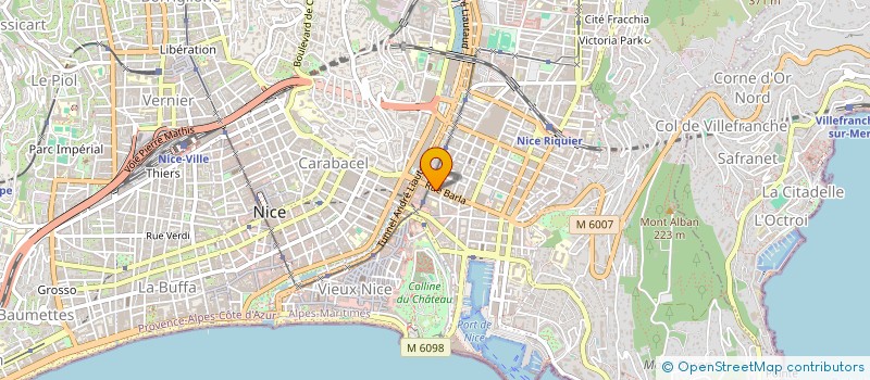 localisation de l'entreprise CENTRE MEDICAL CAPMED  NICE