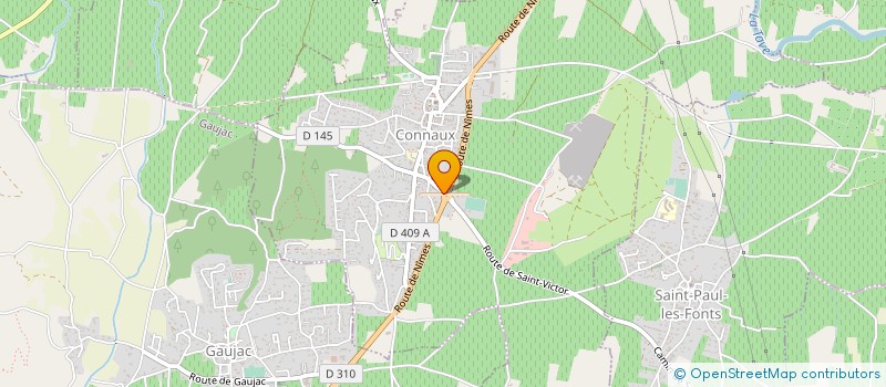 localisation de l'entreprise CENTRE MEDICAL DE CONNAUX (MSP CONNAUX)  CONNAUX