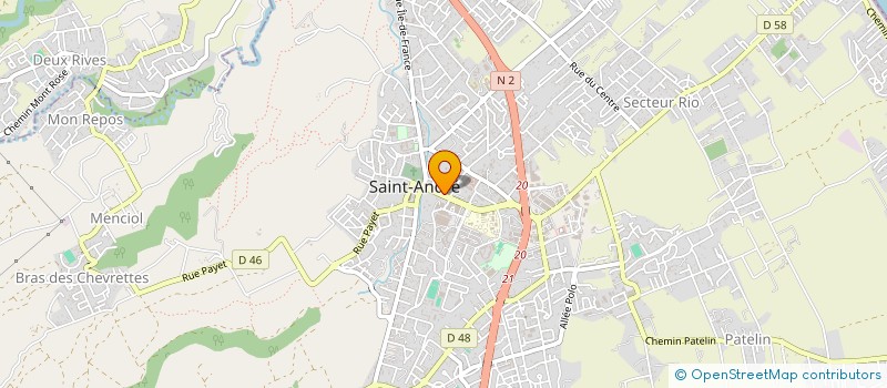 localisation de l'entreprise CENTRE MEDICAL DE SOINS IMMEDIATS DE SAINT-ANDRE  SAINT-ANDRE