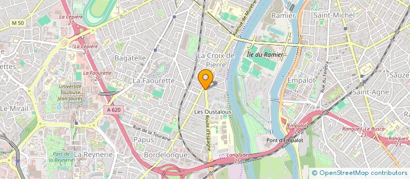 localisation de l'entreprise CENTRE MEDICAL DES PORTES D ESPAGNE à TOULOUSE