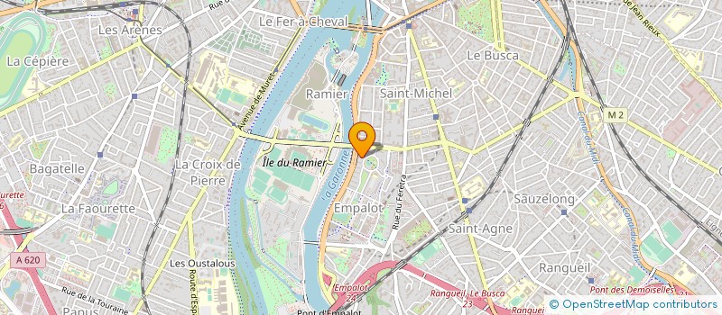 localisation de l'entreprise CENTRE MEDICAL EMPALOT-DASTE à TOULOUSE