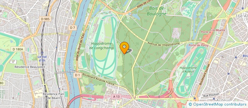 localisation de l'entreprise CENTRE MEDICAL ET DENTAIRE NEUILLY  PARIS