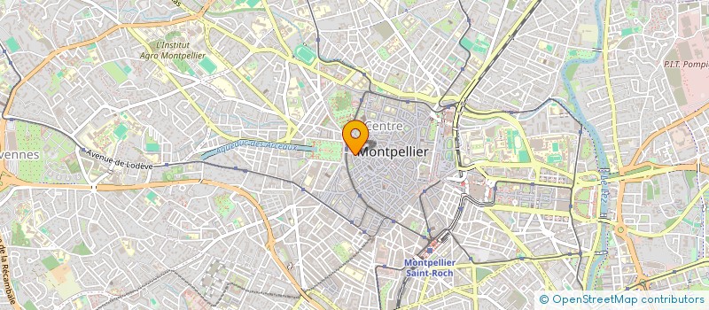 localisation de l'entreprise CENTRE MEDICAL FOCH à MONTPELLIER
