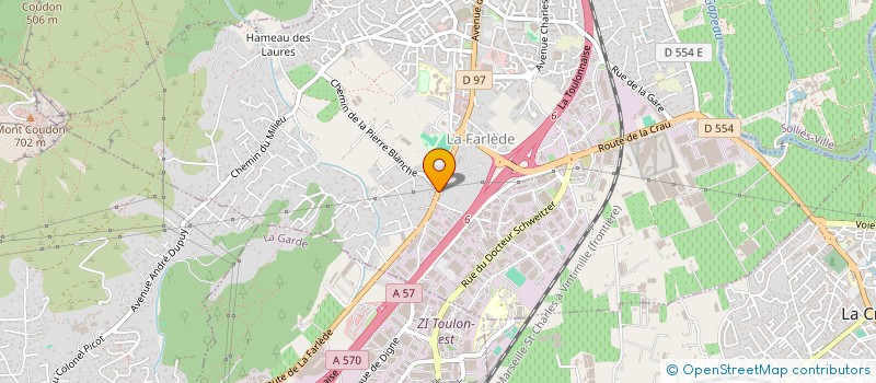 localisation de l'entreprise CENTRE MEDICAL LES ARCADES  BELGENTIER