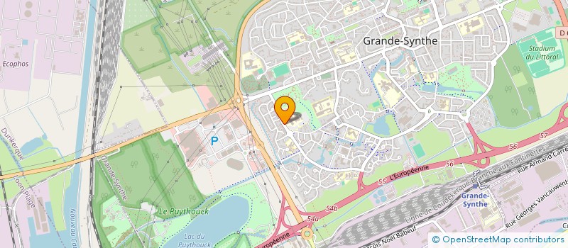 localisation de l'entreprise CENTRE MEDICAL OPHTALMOLOGIQUE POINT VISION GRANDE-SYNTHE à GRANDE-SYNTHE