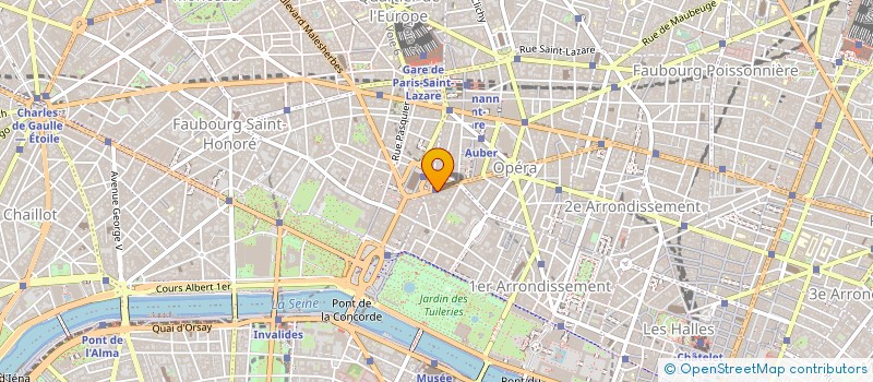 localisation de l'entreprise CENTRE MEDICAL OPHTALMOLOGIQUE POINT VISION PARIS à PARIS