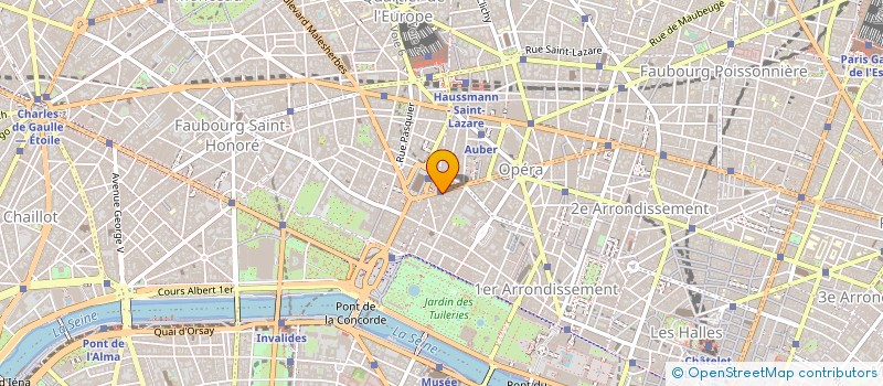 localisation de l'entreprise CENTRE MEDICAL OPHTALMOLOGIQUE POINT VISION PARIS NORD à PARIS