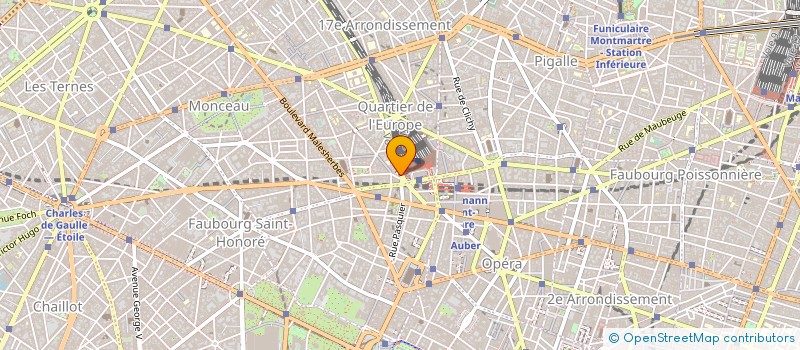 localisation de l'entreprise CENTRE MEDICAL ROME à PARIS