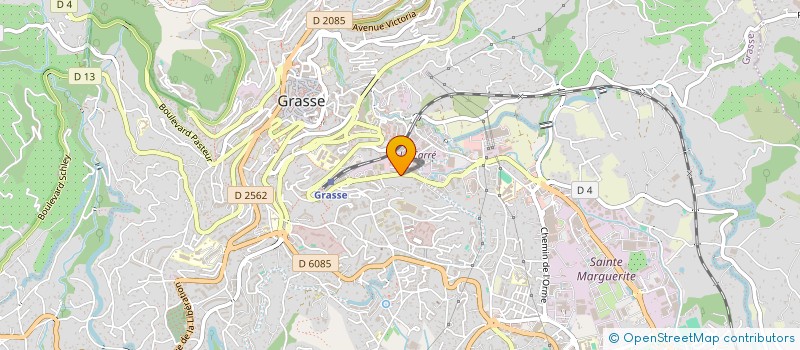 localisation de l'entreprise CENTRE MEDICO-DENTAIRE DIDON GRASSE  GRASSE