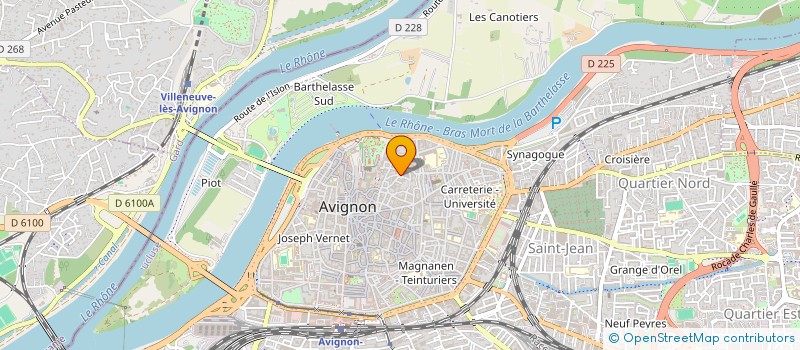 localisation de l'entreprise CENTRE MEDICO PSYCHO PEDAGOGIQUE à AVIGNON