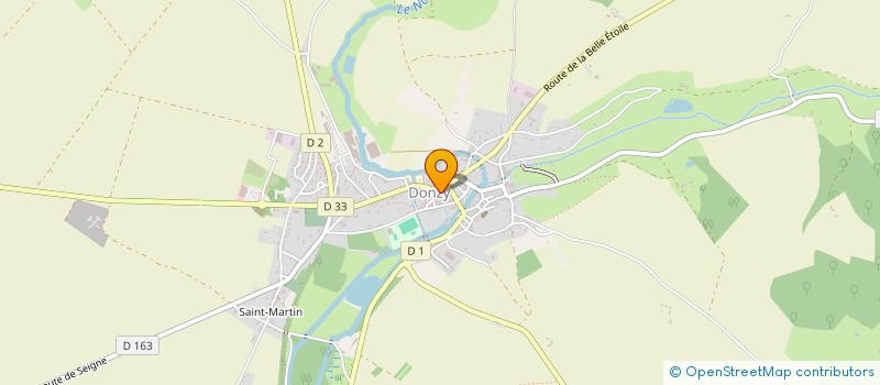 localisation de l'entreprise CENTRE MEDICO SOCIAL  DONZY