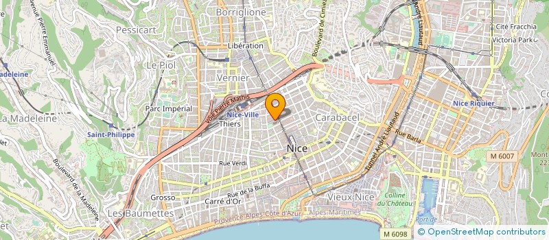 localisation de l'entreprise CENTRE MEDITERRANEEN DE FERMETURE à NICE