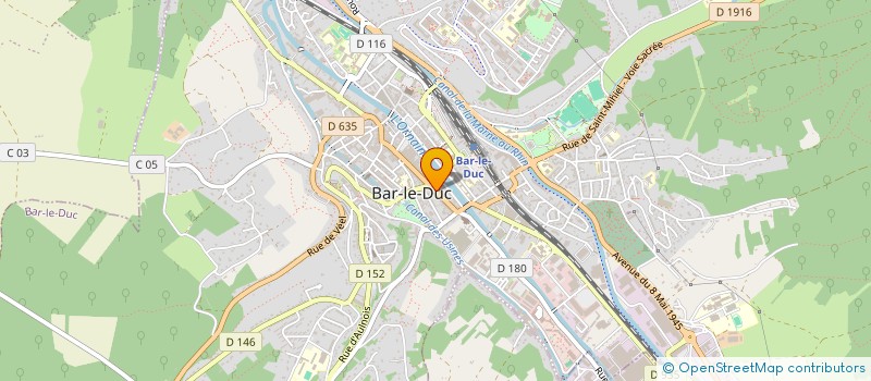 localisation de l'entreprise CENTRE MEUSIEN AMELIORAT LOGEM à BAR-LE-DUC