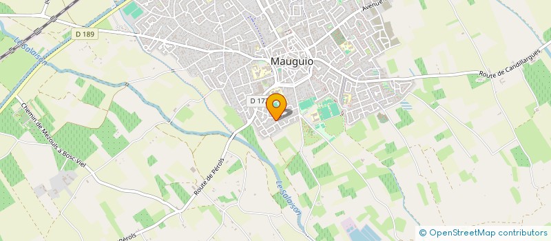 localisation de l'entreprise CENTRE-MICRO  MAUGUIO