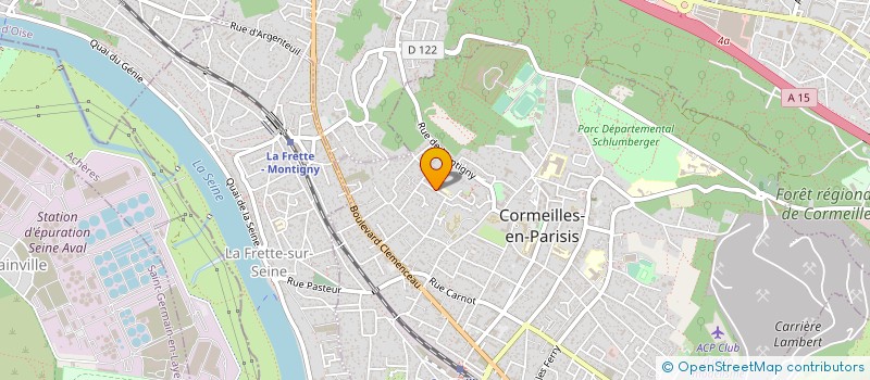 localisation de l'entreprise CENTRE MINCEUR ET BIEN ETRE BY SOPHIE à CORMEILLES-EN-PARISIS