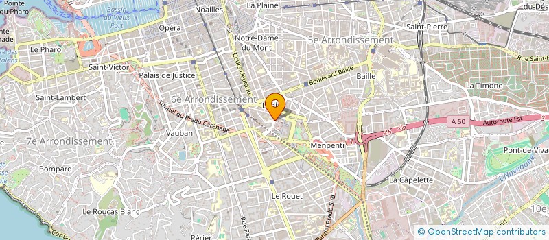 localisation de l'entreprise CENTRE MINDFULNESS MARSEILLE  MARSEILLE