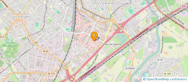 localisation de l'entreprise CENTRE MULTICULTUREL D'OCCITANIE à MONTPELLIER