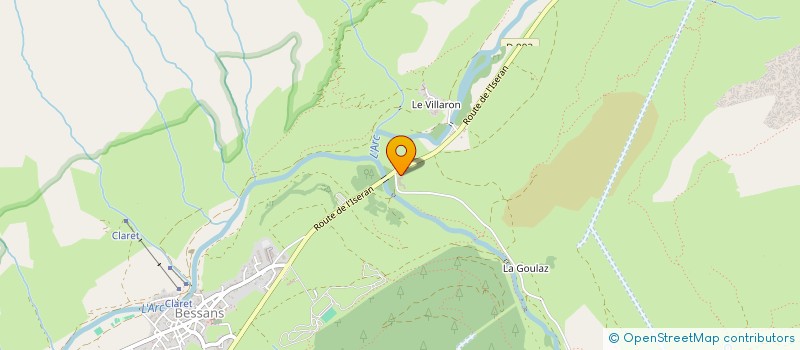 localisation de l'entreprise CENTRE MUNICIPAL DE VACANCES ET DE LOISIRS DE BESSANS à BESSANS