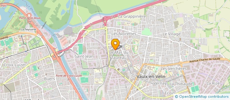 localisation de l'entreprise CENTRE MUSULMAN DE VAULX-EN-VELIN  VAULX-EN-VELIN