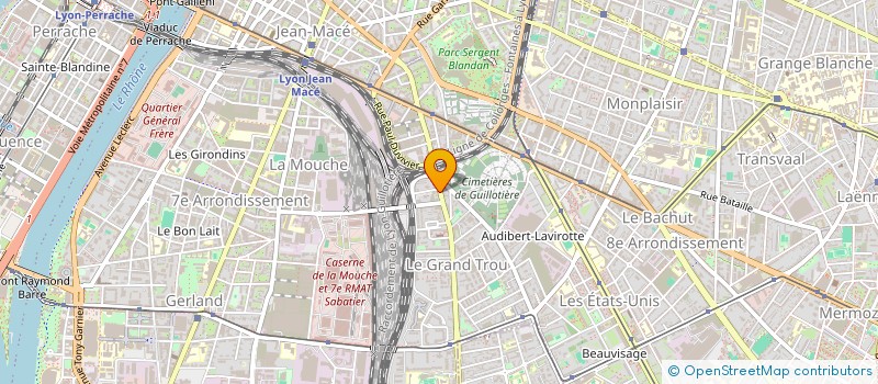 localisation de l'entreprise CENTRE NATIONAL D'EVALUATION DE LA CONDUITE  LYON