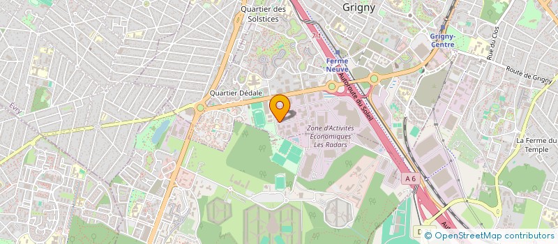 localisation de l'entreprise CENTRE NATIONAL DE TESTS PSYCHOTECHNIQUES à GRIGNY