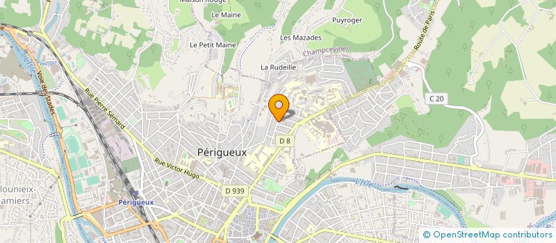 localisation de l'entreprise CENTRE NATIONAL DES ENERGIES NOUVELLES à PERIGUEUX