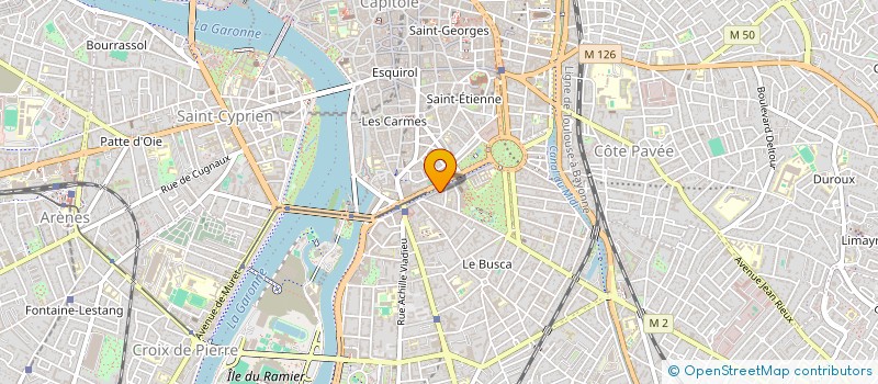 localisation de l'entreprise CENTRE NATIONAL DES RELATIONS  TOULOUSE