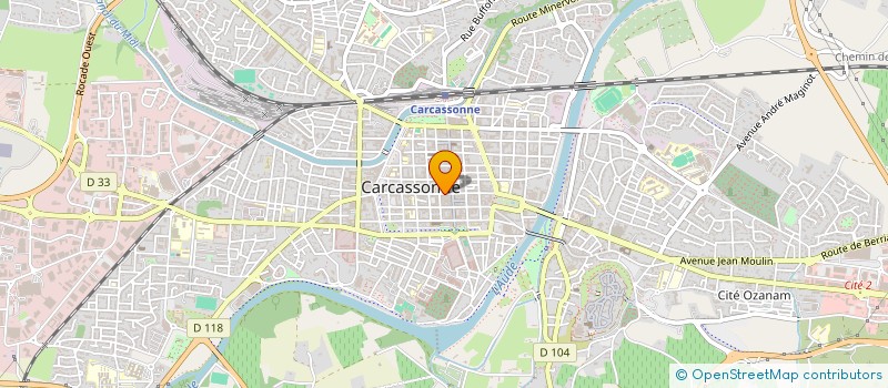 localisation de l'entreprise CENTRE NATIONAL ETUDES CATHARE RENE NELL à CARCASSONNE