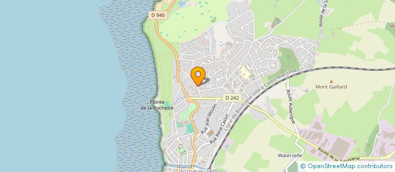 localisation de l'entreprise CENTRE NYMPHEA à WIMEREUX
