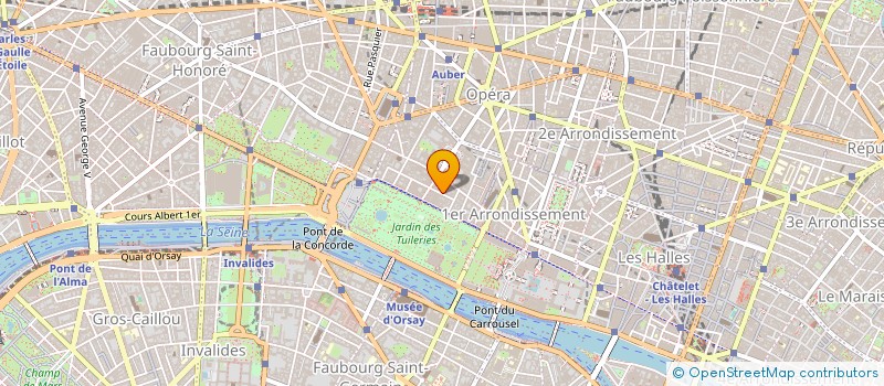 localisation de l'entreprise CENTRE OBSERV PROSPECT SOCIALE à PARIS