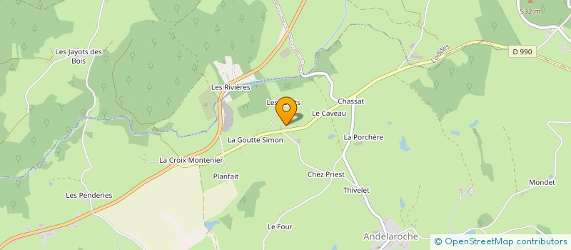 localisation de l'entreprise CENTRE OCCASION DU BOURBONNAIS  LAPALISSE