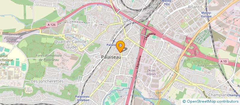 localisation de l'entreprise CENTRE OPHTALMOLOGIQUE ESSONNE à PALAISEAU