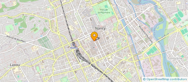 localisation de l'entreprise CENTRE OPHTALMOLOGIQUE STANISLAS à NANCY