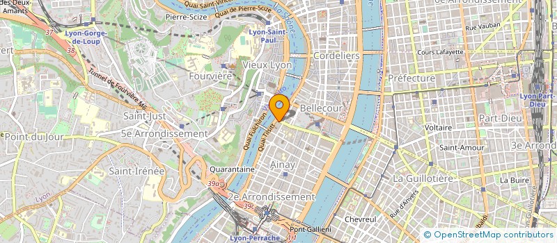 localisation de l'entreprise CENTRE OPHTAMO RABELAIS IMAGERIE LASER à LYON