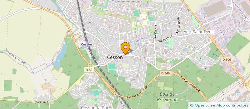 localisation de l'entreprise CENTRE OPTIC CESSON à CESSON