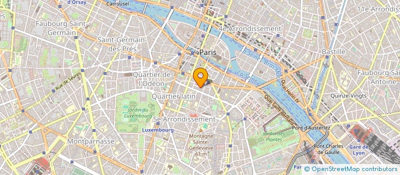 localisation de l'entreprise CENTRE ORTHODOXE D ETUDES ET DE RECHERCHES DUMITRU STANILOAE  PARIS