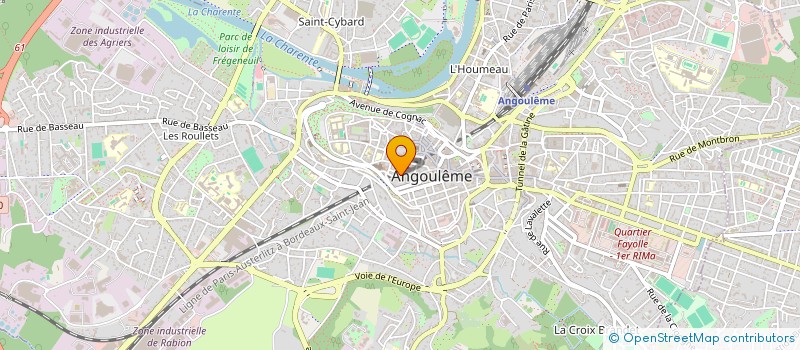localisation de l'entreprise CENTRE OUVERT DE LA MUSIQUE D AUJOURDHUI à ANGOULEME