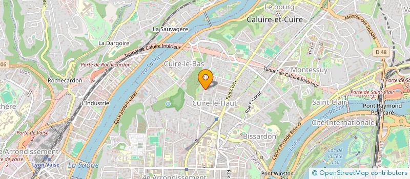 localisation de l'entreprise CENTRE PARA-MEDICAL DE CUIRE LE HAUT à CALUIRE-ET-CUIRE