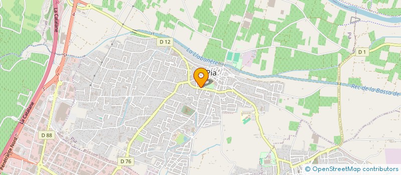 localisation de l'entreprise CENTRE PARAMEDICAL DE PIA  PIA