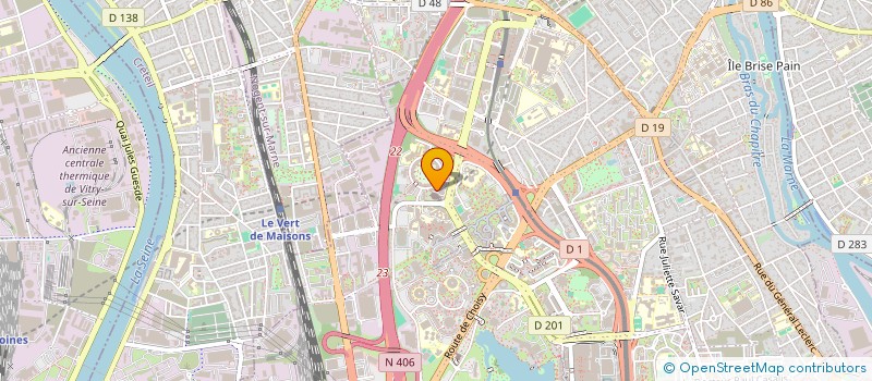 localisation de l'entreprise CENTRE PAROISS NOUVEAU CRETEIL à CRETEIL
