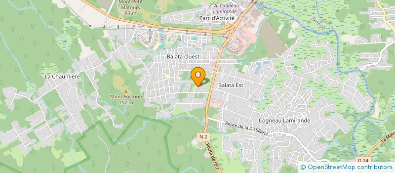 localisation de l'entreprise CENTRE PENTECOTISTE REVEIL DES NATIONS  MATOURY