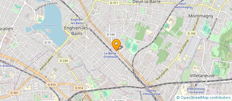 localisation de l'entreprise CENTRE PERSPECTIVES à DEUIL-LA-BARRE