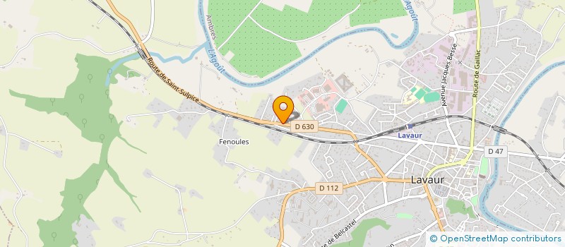 localisation de l'entreprise CENTRE PNEU EXPRESS CPE à LAVAUR